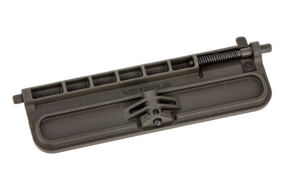 Magpul AR15 dust cover in olive drab green from the back